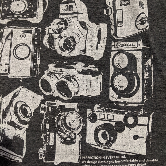 Camera Print Tank Top - Picture 1 of 3